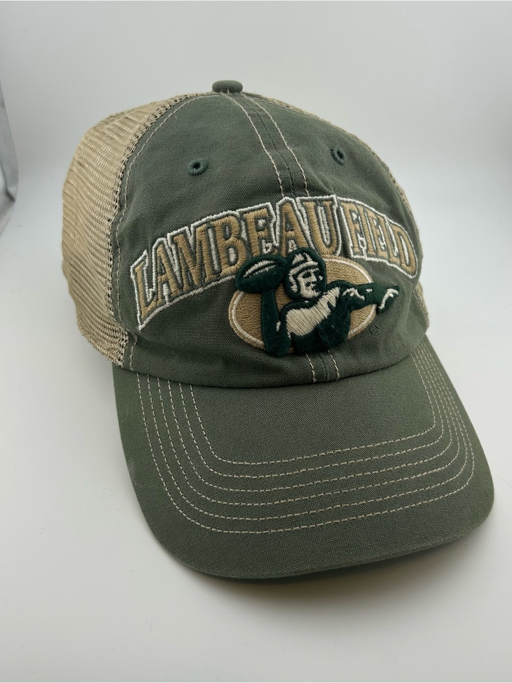47 Brand Lambeau Field Green Bay Packers Trucker Adjustable Snapback Hat Cap NFL